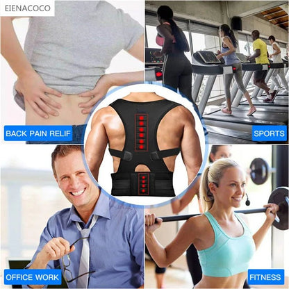 Adjustable Back Waist Posture Support and Corrector - Tru Tulip