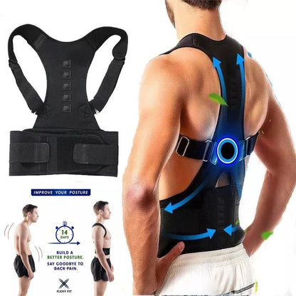 Adjustable Back Waist Posture Support and Corrector - Tru Tulip