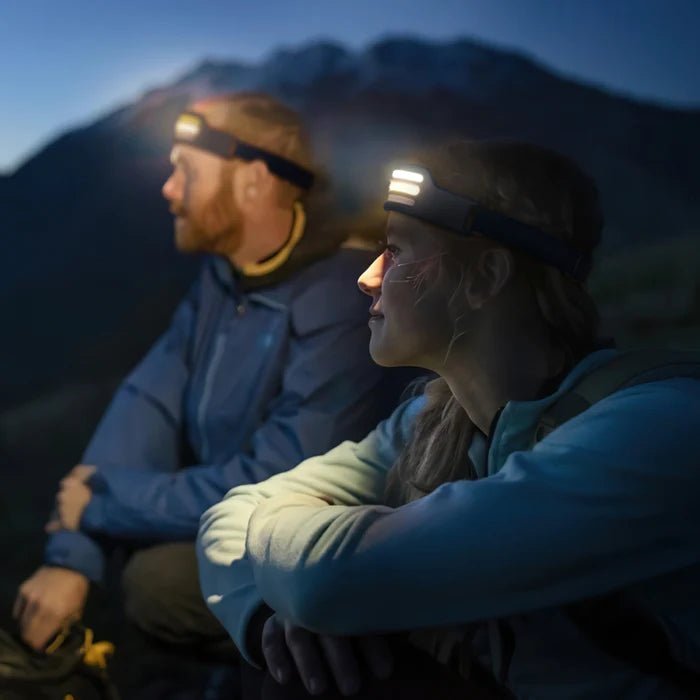 Bright 230° Wide Beam Lightweight Motion Sensor LED Rechargeable Headlamp - Tru Tulip