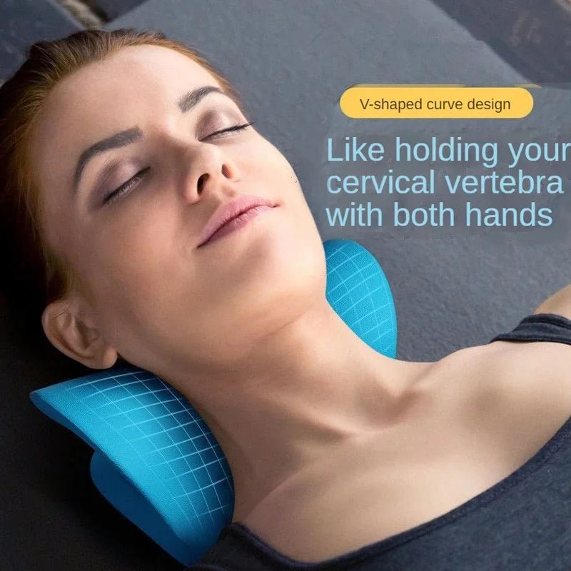 Cervical Spine Stretch Neck and Shoulder Relaxer. - Tru Tulip