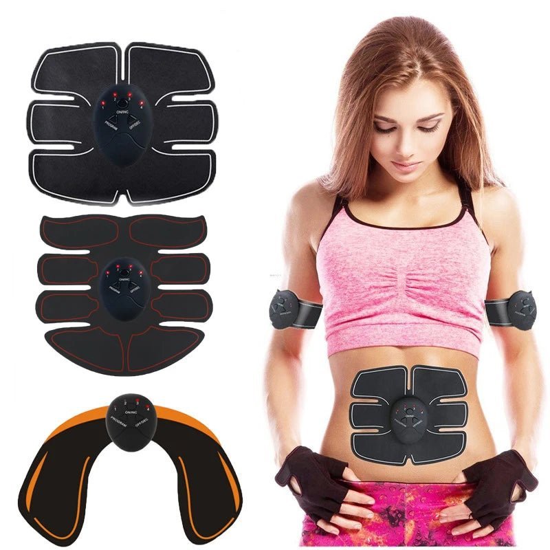 Electric Muscle Stimulator (EMS) for Buttocks, Hip, Abdominal ABS Trainer. - Tru Tulip