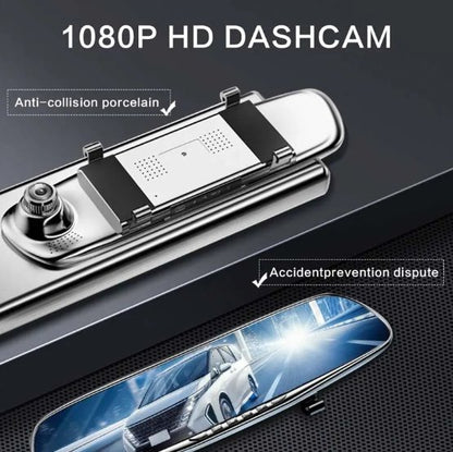 Reliable Parking Surveillance Smart Dash Camera with Front and Rear Dual Driving Recorder. - Tru Tulip