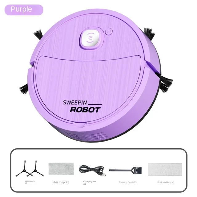 Robot Vacuum and Mop for Wet & Dry Floor - Smart Sweeping & Mopping Roomba - Automatic Robot Vacuum Cleaner for Pet Hair - Robovac for All Floor Cleaning Scenarios. - Tru Tulip