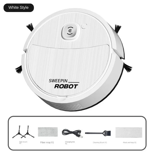 Robot Vacuum and Mop for Wet & Dry Floor - Smart Sweeping & Mopping Roomba - Automatic Robot Vacuum Cleaner for Pet Hair - Robovac for All Floor Cleaning Scenarios. - Tru Tulip