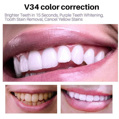 Yellow and All Stain Cleaning Toothpaste with Teeth Whitening and Oral Fresh Tooth Care. - Tru Tulip